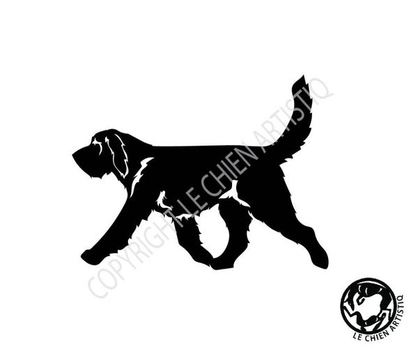 Otterhound ! vinyl sticker