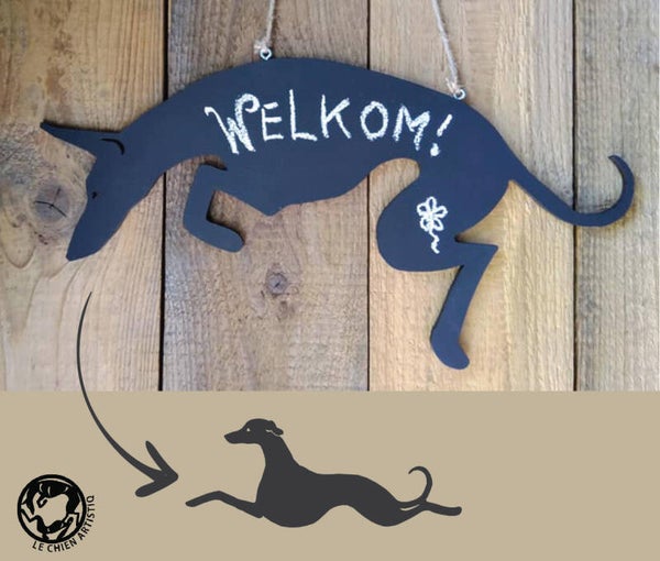 Whippet ! Design Krijtbord! 