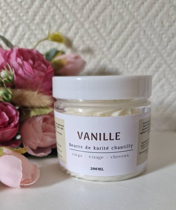 Beurre de karité légèrement vanillé