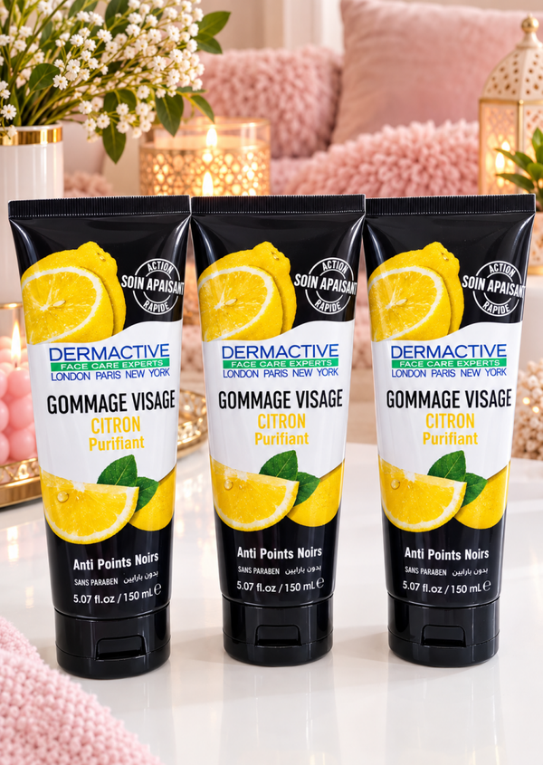 🧼 Gommage citron 🍋 de la célèbre marque dermactive 🧼