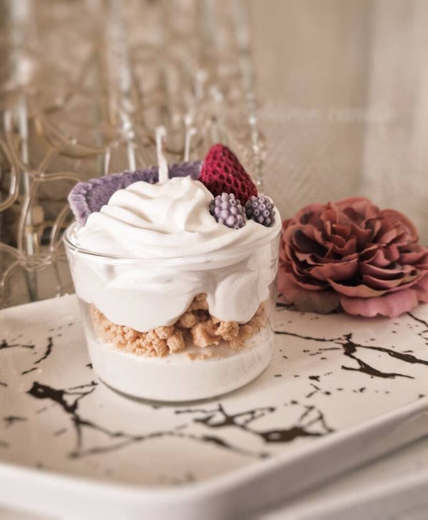 Bougie gourmande souffle de musc 2