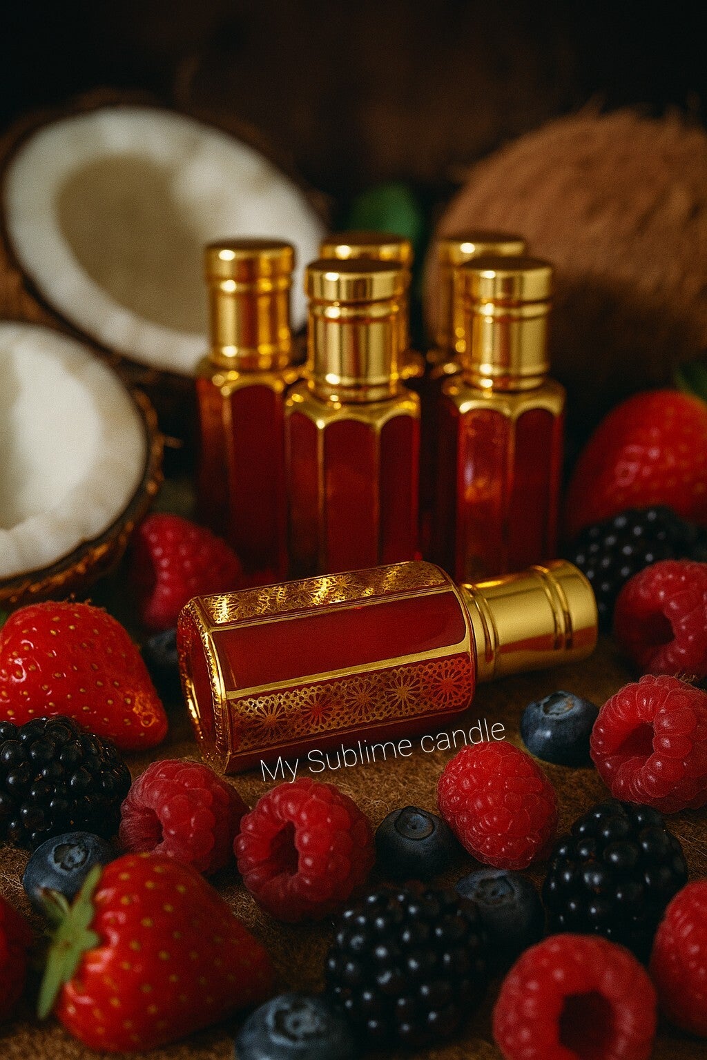 Musc intime 12 ml Coco et fruits rouges