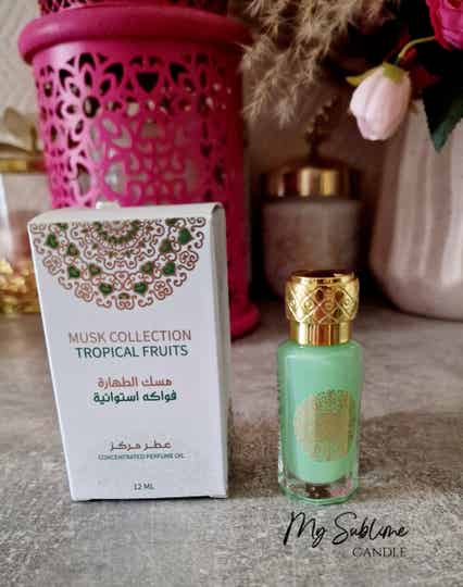 Huile parfumée 12ml Tahara fruits tropicaux by gulf orchid