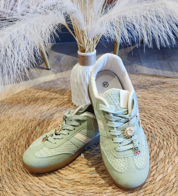 Basket vert d'eau charm's