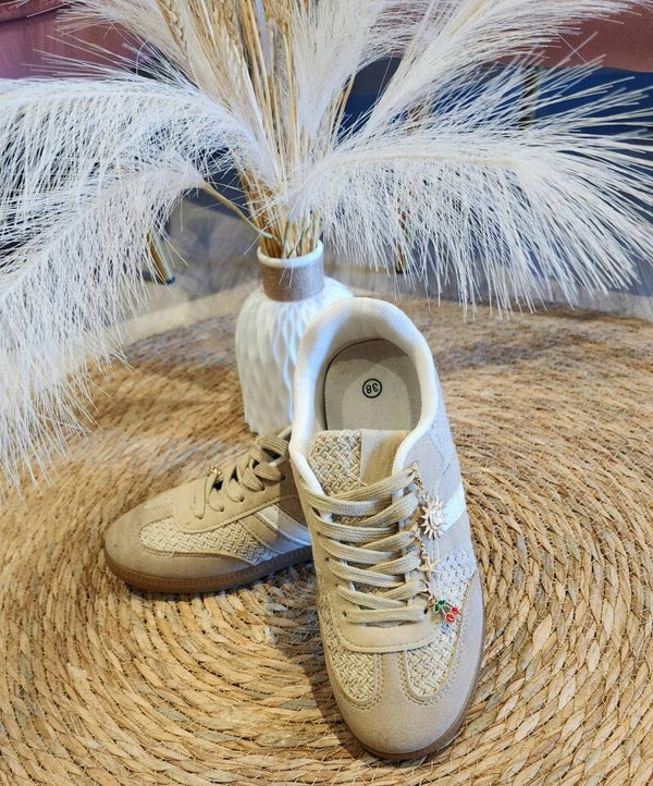 Baskets charm's beige