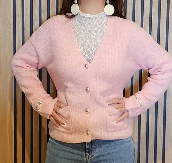 Gilet rose