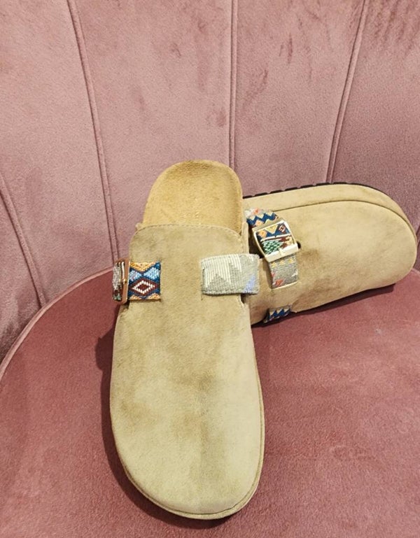 Mules sabot camel
