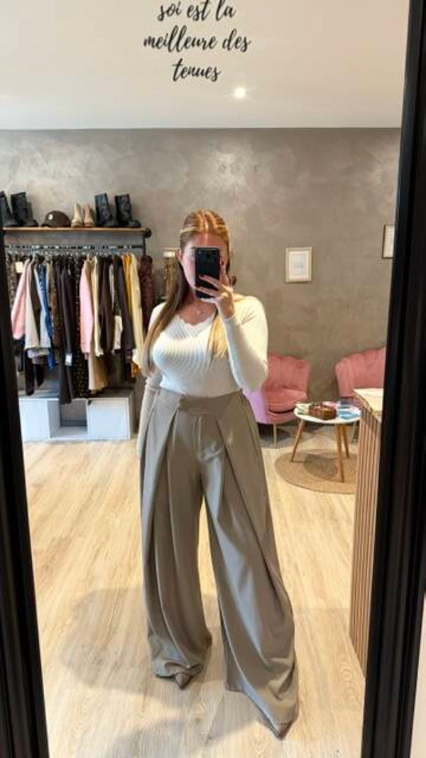 Pantalon Brooklyn Beige