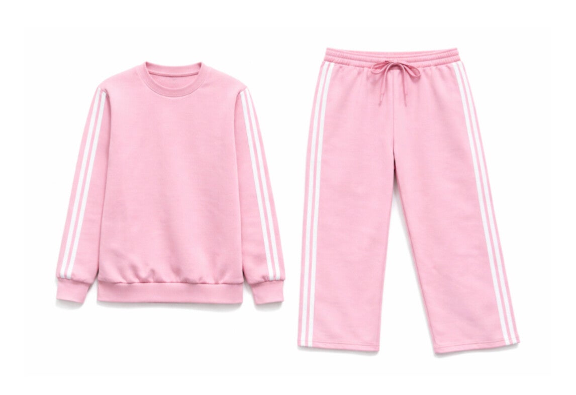 set pink stripe