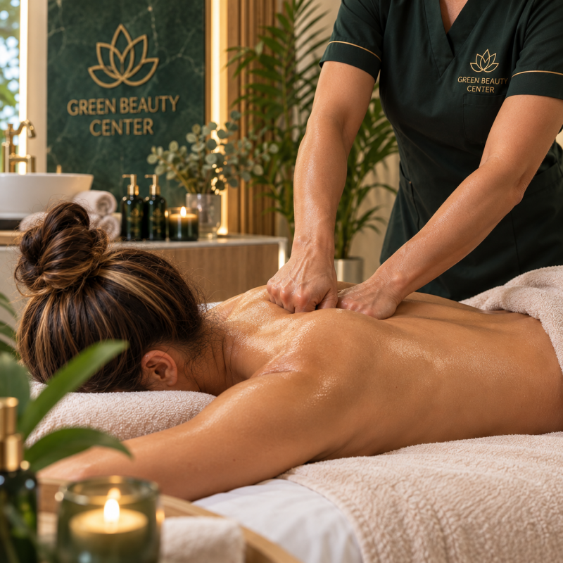 Massage Deep Tissue à Nice - Green Beauty Center