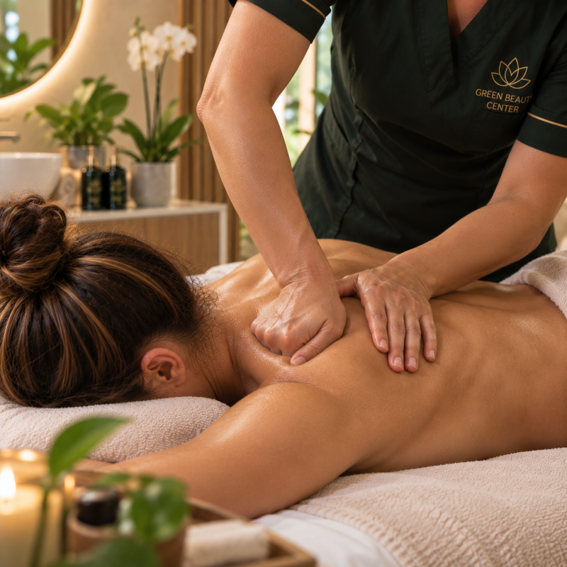 Massage Deep Tissue à Nice - Green Beauty Center
