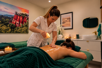 Massage à la bougie