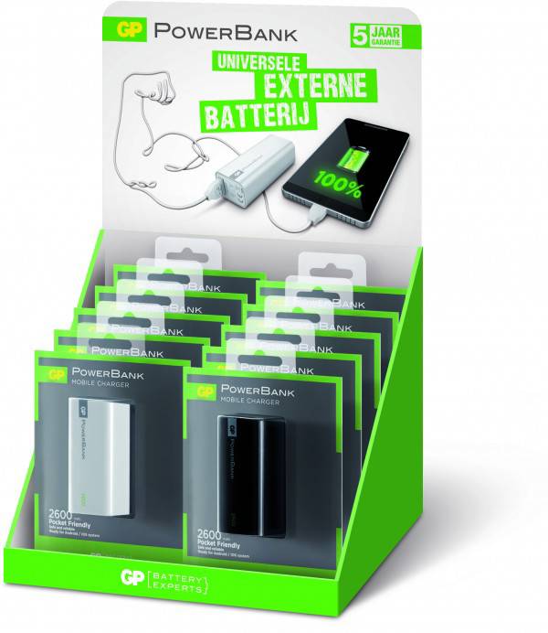 GP 2600mAh powerbank