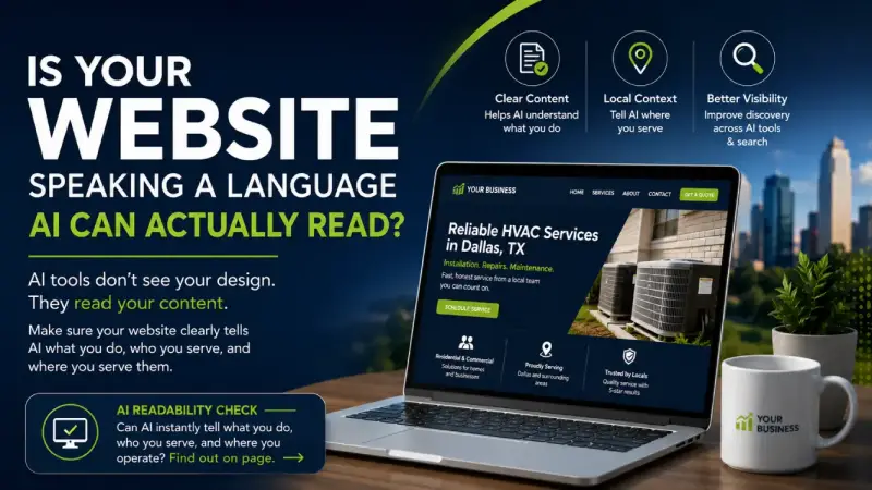 Is your website speaking a language AI can Actually read?