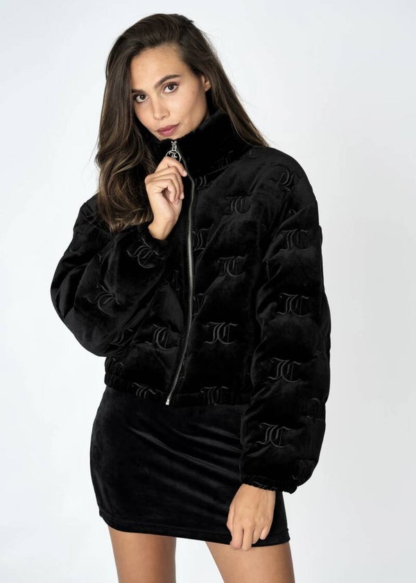 JUICY COUTURE FW ‘21: monogram puffer jacket