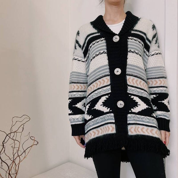 TWINSET FW '21: jacquard cardigan
