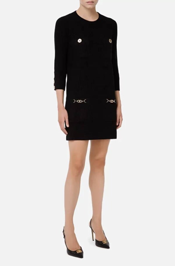 Elisabetta Franchi FW ‘21: korte jurk met zakjes