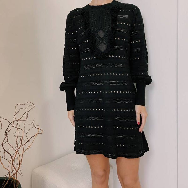TWINSET FW '21: gehaakte jurk