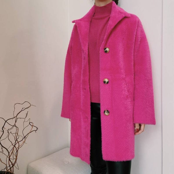 PINKO FW '21: faux-fur jas