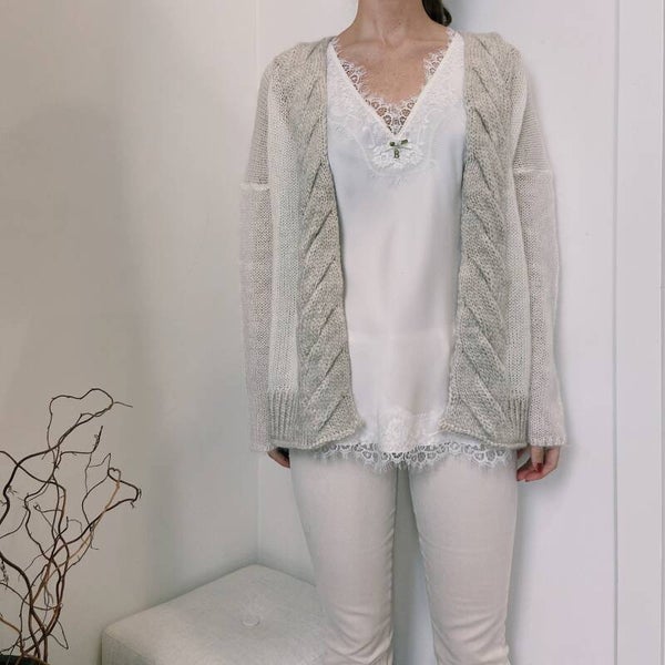Blugirl FW ‘21: licht gebreide cardigan