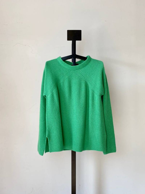 FW '20 Atos Lombardini: rode pull met ronde hals