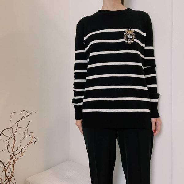 Ermanno Firenze FW ‘21: trui in college-stijl