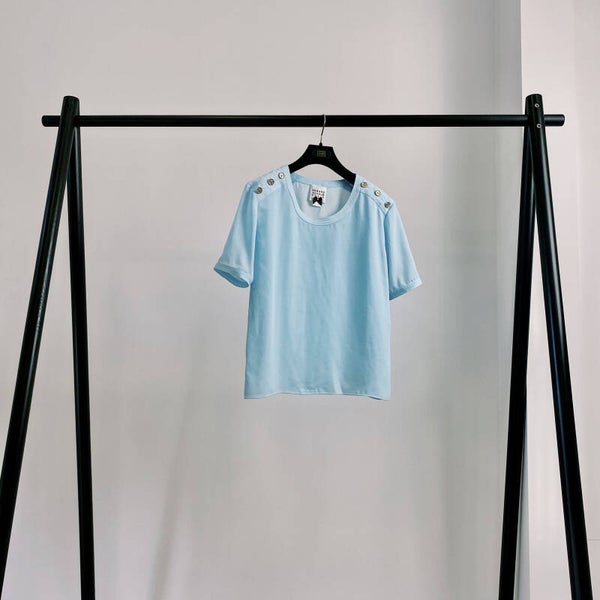 EDWARD ACHOUR SS '21: Pastel shirt