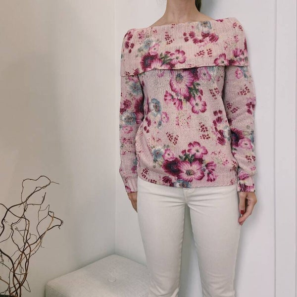 Blugirl FW ‘21: trui in bloemenprint