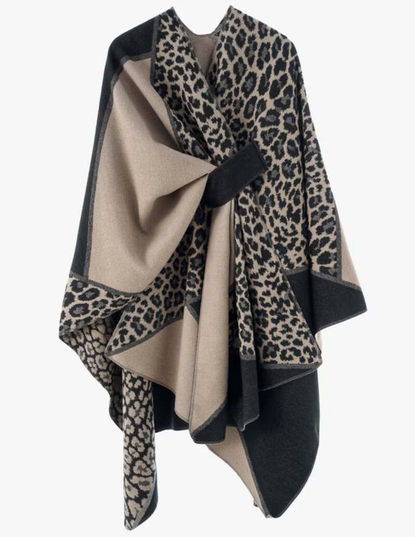 Leopard Print Shawl