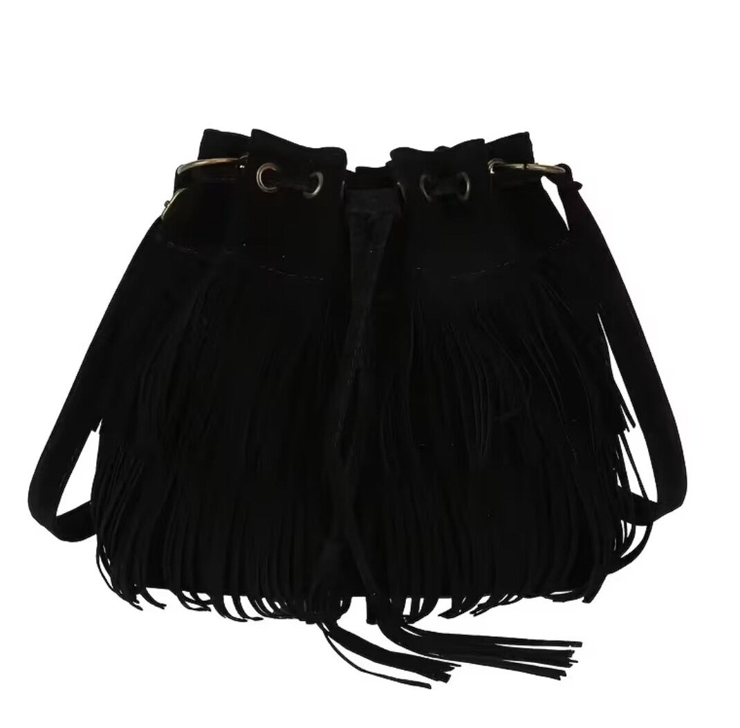 Retro tassel style purse