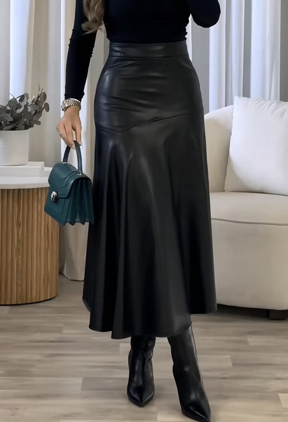 A-line long Bodycon Dress