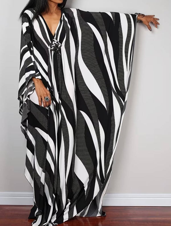 Bohemian Zebra printed Mayan