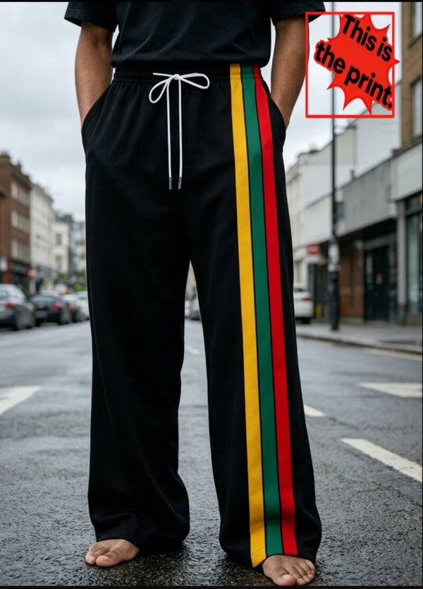 Printed Reggae style pants