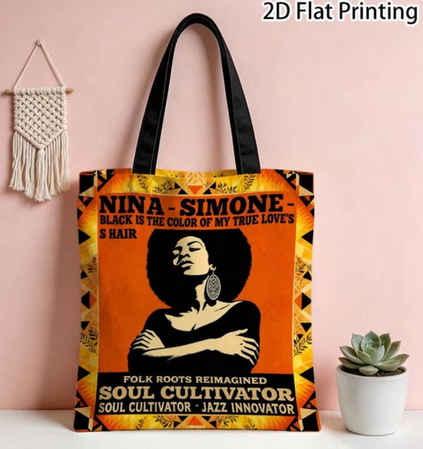 Nina Simone Retro Afro Purse