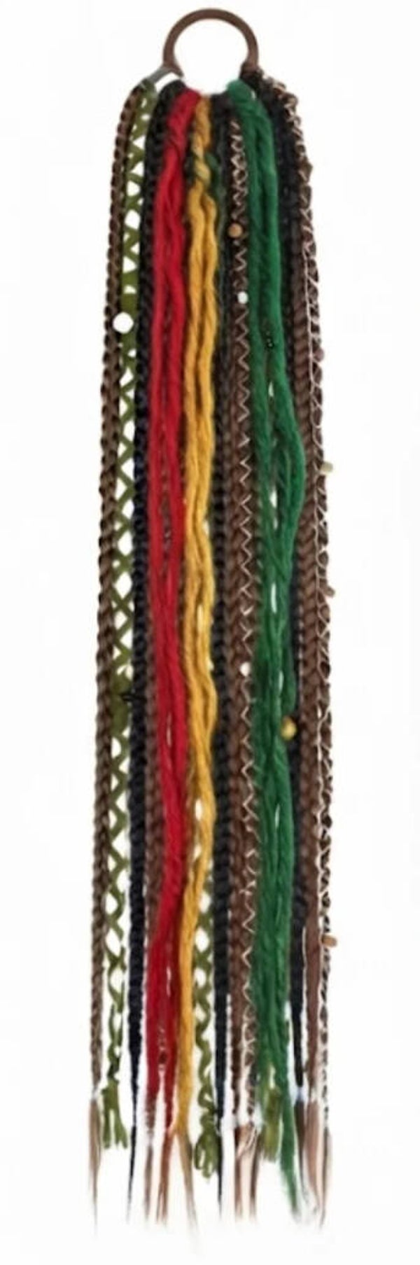 18” Tribal Rasta Ponytail extension