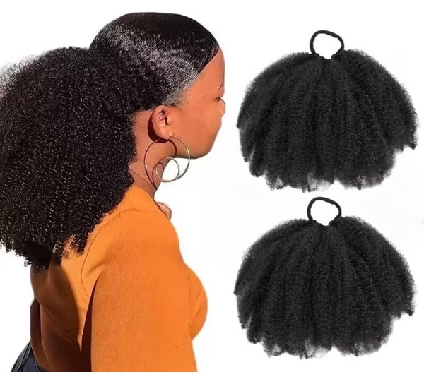 2pcd. 10” soft breathable ponytails