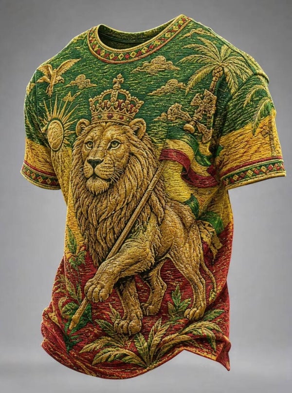 Crown lion t-shirt
