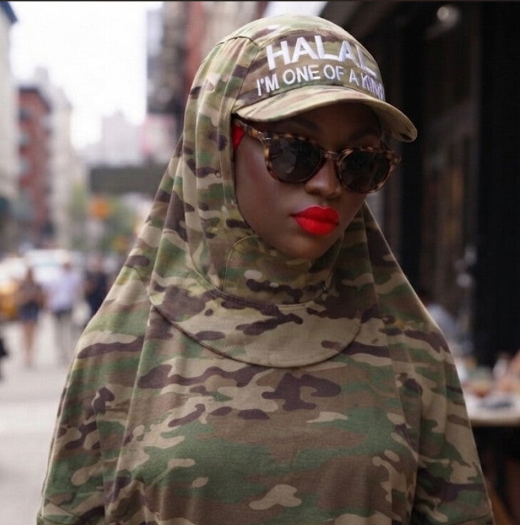 CAMOUFLAGE FULL COVERING HIJAB