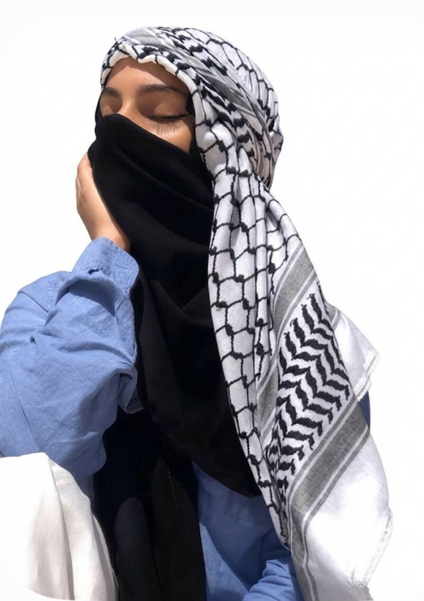 UV Wind protection hijab scarf