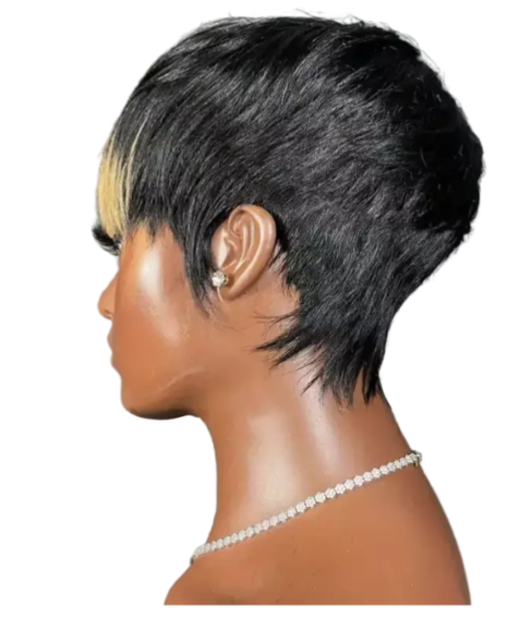 Human Hair Pixie Cut Wig For Women Short Wigs