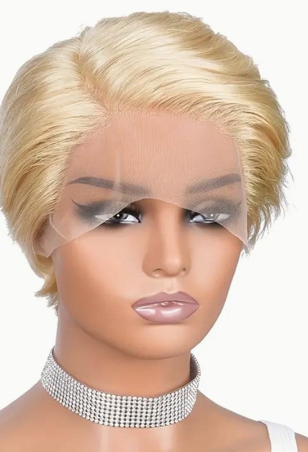 BLONDE - Lace Front Human Hair Wig