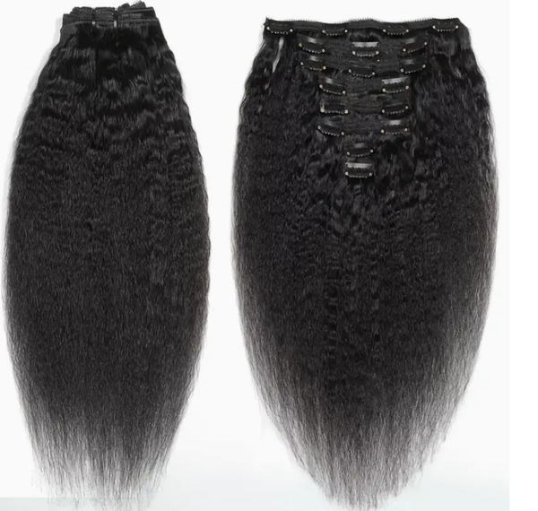 Brazilian Clip-In Human Hair Extensions