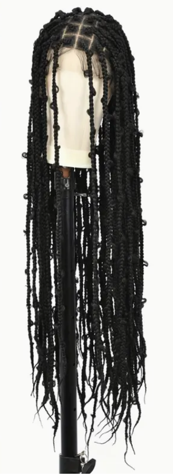 36" HD Full Lace Braided Wigs Butterfly Square Knotless Box Braid Wig