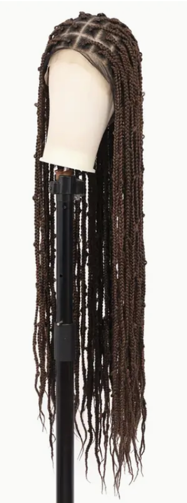 36" HD Full Lace Braided Wigs Butterfly Square Knotless Box Braid Wig