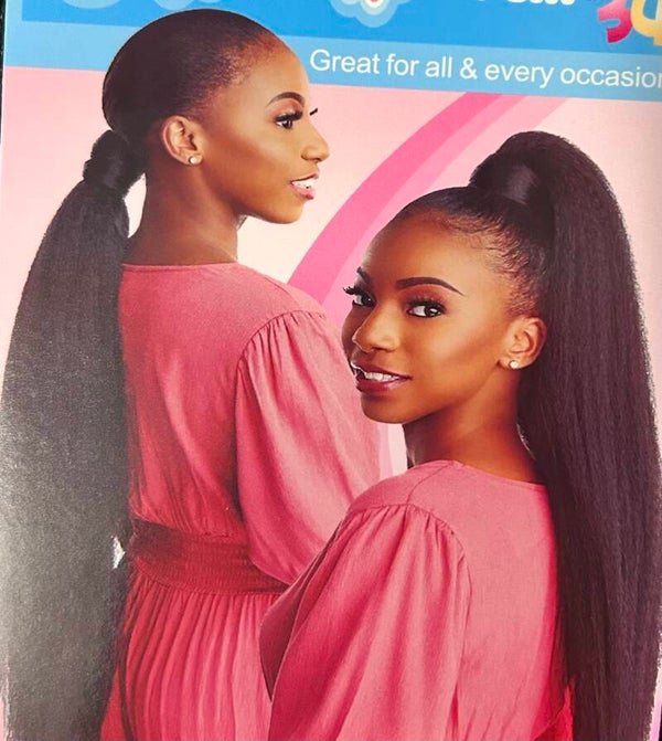 Kinky Straight Ponytail 30 Inches