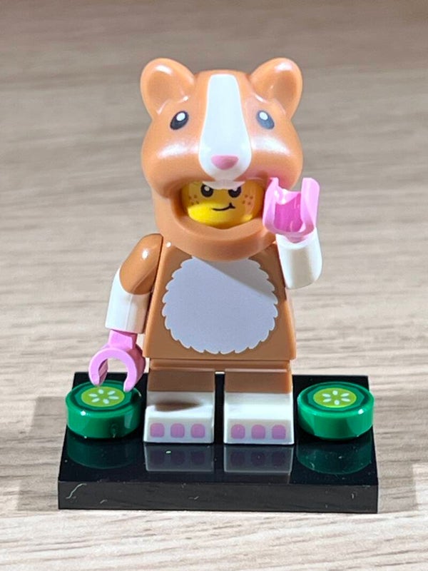 LEGO Minifiguur: Hamster Kostuum Fan