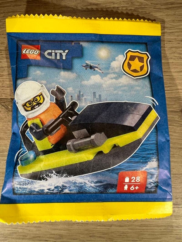 LEGO Policeman with Jetboat