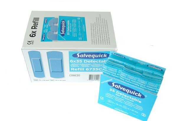 6 navullingen detectiepleister salvequick 6735