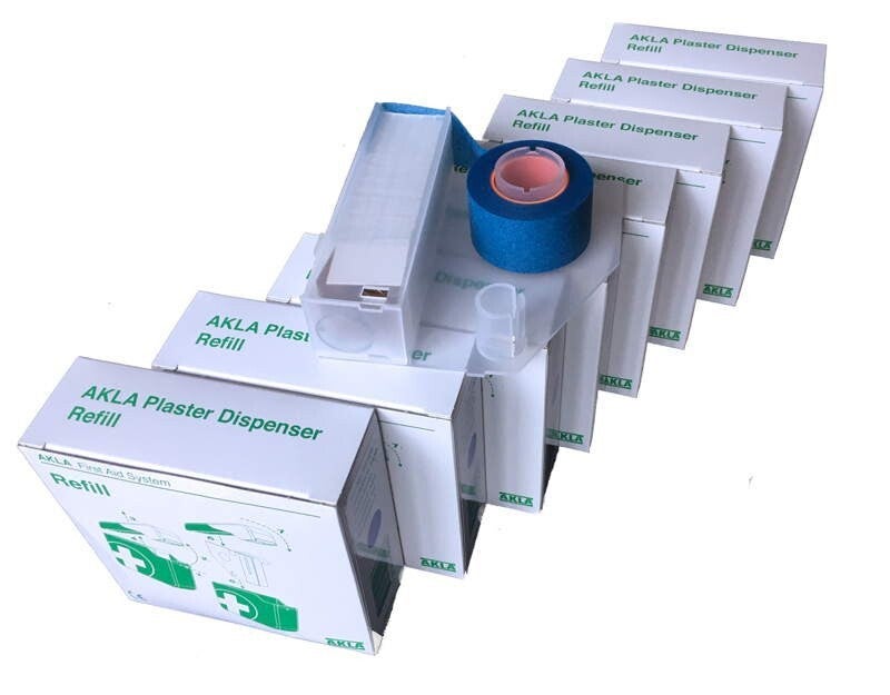 Akla dispenser vulling detectable 9 stuks