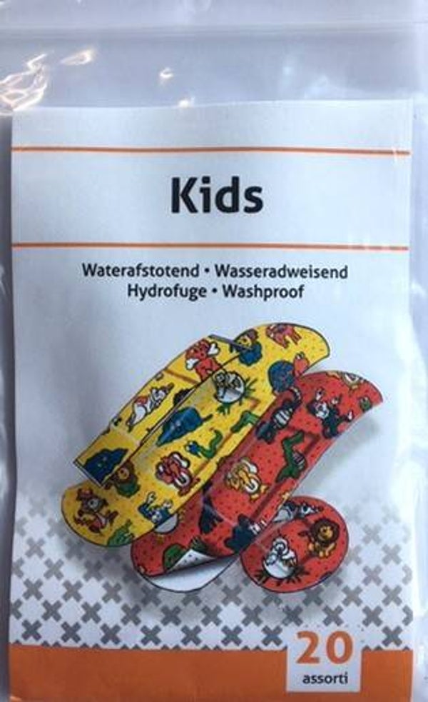 Assortiment kinderpleisters 20 stuks